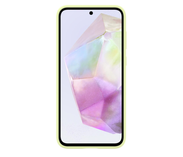 Samsung Silicone Case do Galaxy A35 limonkowe - 1229570 - zdjęcie 3